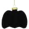 Game Controller Glass Christmas Hanging Ornament - 4" - Black